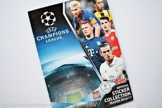 UEFA Champions League 2016-2017 (Topps, 2016): Álbum Completo