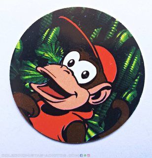 Donkey Kong DK (Soprole, 1995): Tazo Nº 11 (Excelente Estado)