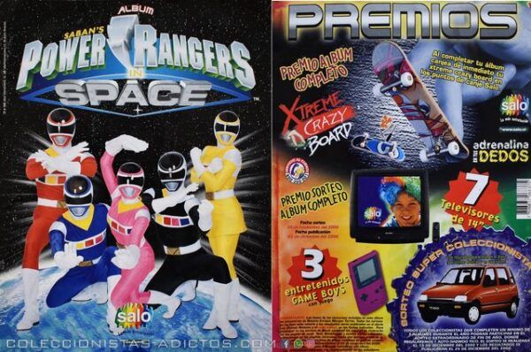 Power Ranger En El Espacio (Space) (Salo, 2000): Álbum Digital (Categoría Normal)