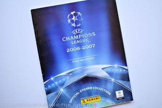 UEFA Champions League 2006-2007 (Panini, 2006): Tiene 72 Láminas