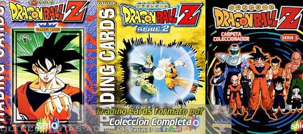 Dragon Ball Z Trading Card: Colección Completa - Álbumes Digitales Formato PDF (Categoría Normal) (Salo