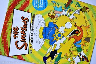 The Simpsons Un Clásico de Springfield (Panini, 2006): Álbum Vacío
