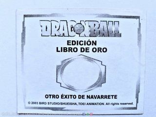 Dragon Ball Guerrero Dorado (Salo, 2004): Holograma H-09 (A Pegar)