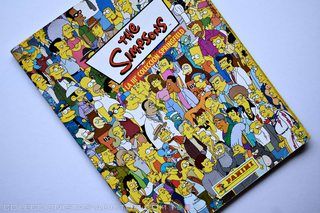 The Simpsons, III Coleccion Springfield (Panini, 2002): Tiene 19 Láminas