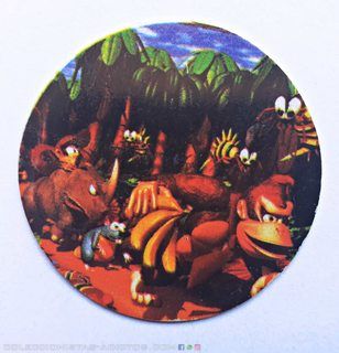 Donkey Kong DK (Soprole, 1995): Tazo Nº 32 (Excelente Estado)