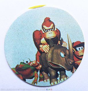Donkey Kong DK (Soprole, 1995): Tazo Nº 24 (Excelente Estado)