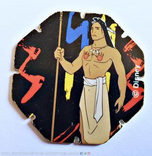 Pocahontas (Evercrisp, 1995): Tazo Nº 33 (Excelente Estado)