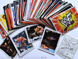 WWF, Lucha Libre (Salo, 2001): Pack, 30 Láminas (A Pegar, Sin Repetir)