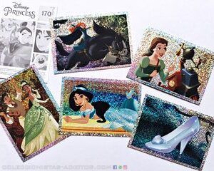 Disney Princesa, Corazón de Princesa (Panini, 2017): Pack, 3 Láminas Especiales (Sin Repetir)