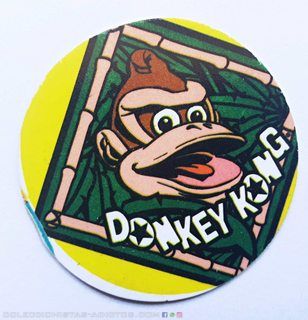 Donkey Kong DK (Soprole, 1995): Tazo Nº 04 (Excelente Estado)