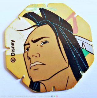 Pocahontas (Evercrisp, 1995): Tazo Nº 02 (Excelente Estado)