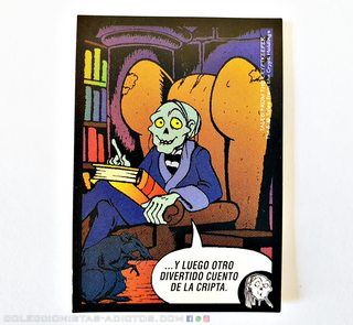 Tales from the Cryptkeeper Cuentos de la Cripta (Imak, 1990): Lámina Especial 34 (Brilla En La Oscuridad)