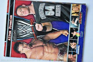 WWE Álbum Premium Official (Salo, 2006): Faltan 45 Láminas