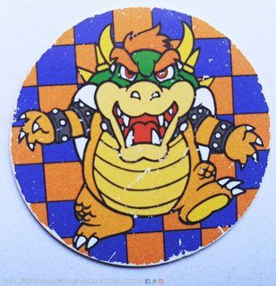 Mario Bros (Barcel, 1995): Tazo Maxi Nº 14 (Excelente Estado)