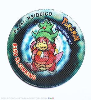 Pokémon Gold & Silver (Evercrisp, 1999): Slowking (Tazo) (Excelente Estado)