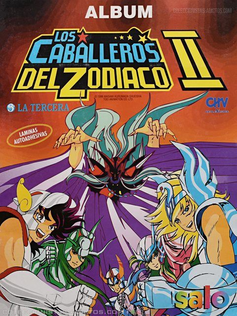 Caballeros Del Zodiaco 2 (Salo, 1996): Álbum Digital (Categoría Normal)