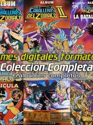Caballeros Del Zodiaco: Colección Completa - Álbumes Digitales Formato PDF (Categoría Normal) (Exito de Tv, Salo & Panini, 1996)
