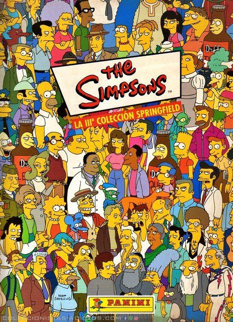 The Simpsons 3, La III Coleccion Springfield (Panini, 2002): Álbum Digital (Categoría Normal)