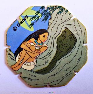 Pocahontas (Evercrisp, 1995): Tazo Nº 15 (Normal Estado)
