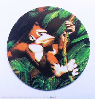 Donkey Kong DK (Soprole, 1995): Tazo Nº 34 (Excelente Estado)