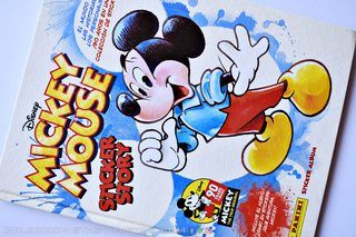 Mickey Mouse Sticker Story 90 Años (Panini, 2019): Álbum Vacío