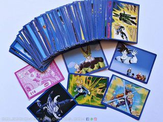 Dragon Ball Z4 (Salo, 1999): Pack, 30 Láminas Borde Azul (A Pegar, Sin Repetir)