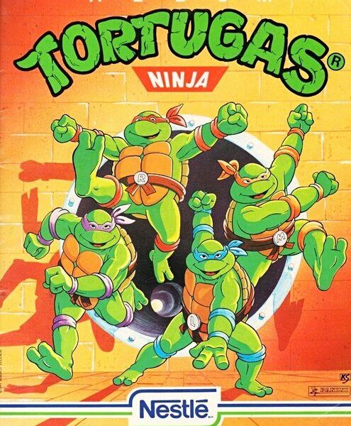 Tortugas Ninja Nestlé (Panini
