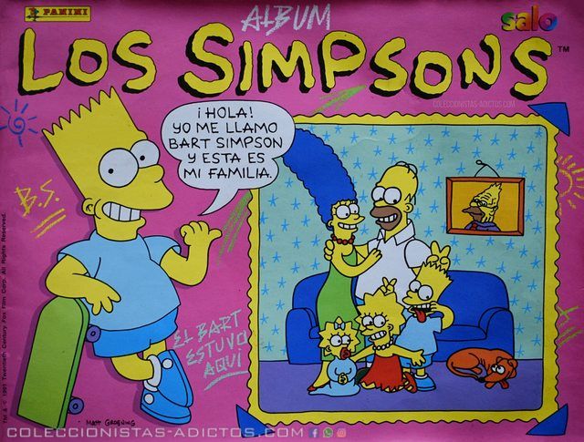 The Simpsons (Salo, 1991): Álbum Digital (Categoría Normal)