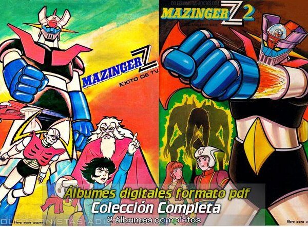 Mazinger Z: Colección Completa - Álbumes Digitales Formato PDF (Categoría Normal) (Salo