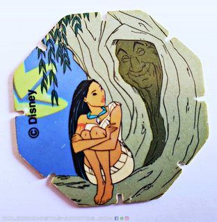 Pocahontas (Evercrisp, 1995): Tazo Nº 15 (Excelente Estado)