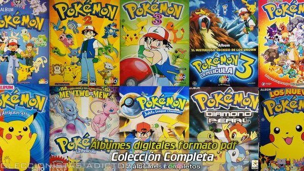 Pokémon: Colección Completa - Álbumes Digitales Formato PDF (Categoría Normal): Categoría Normal foto 1