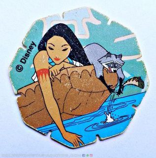 Pocahontas (Evercrisp, 1995): Tazo Nº 26 (Normal Estado)
