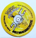 Pokémon 2-3D (Evercrisp, 1999): Magnemite, Magneton (Tazo) (Excelente Estado)
