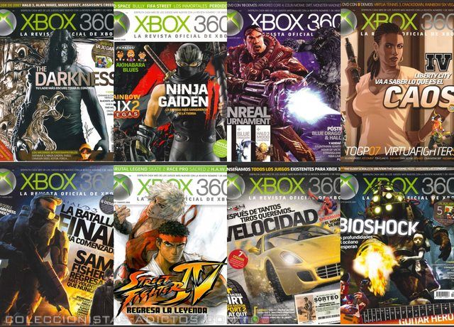 Xbox 360 RO (2005-2007): 29 Revistas, Colección (Digital)