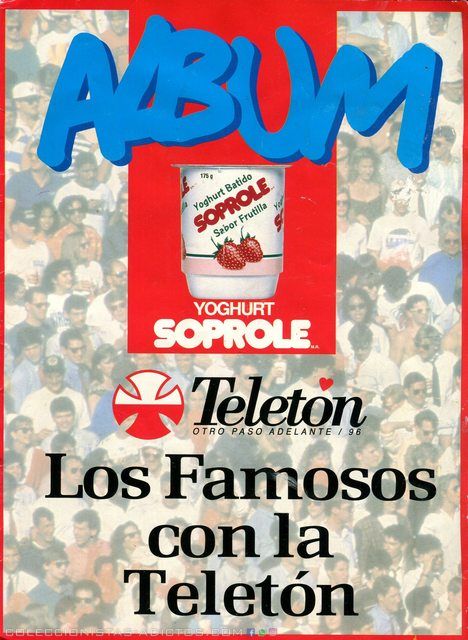 Teletón, Famosos (Soprole, 1996): Álbum Digital (Categoría Premium)