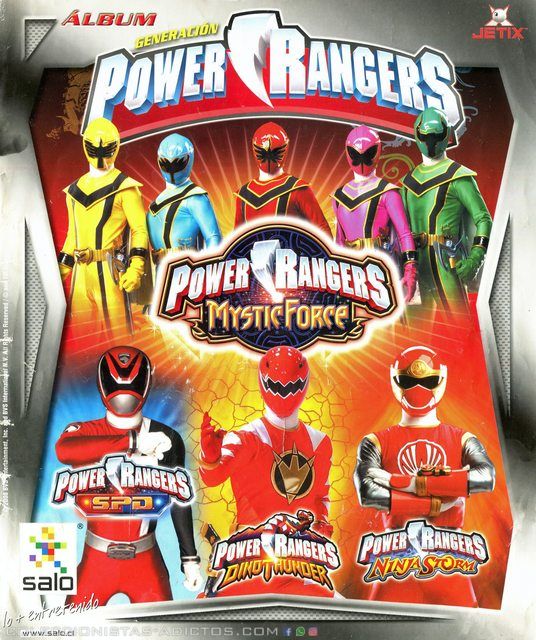 Power Rangers, Generación  (Salo, 2008): Álbum Digital (Categoría Premium)