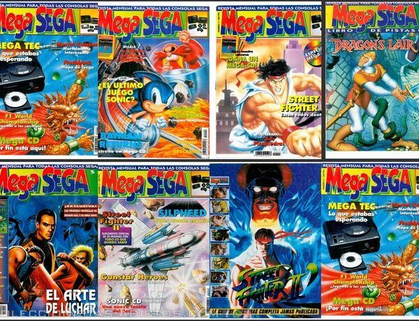 Mega Sega (1993-1995): 33 Revistas