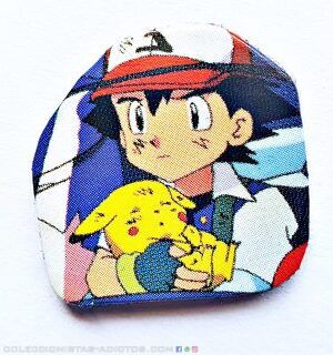 Pokémon Stickers Pickers (Salo, 1999): Ash & Pikachu herido (Stickers Pickers)