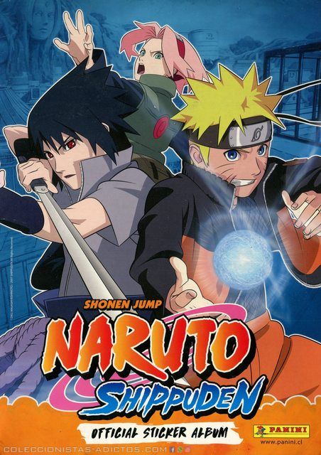 Naruto Shippuden (Panini, 2016): Álbum Digital (Categoría Premium)