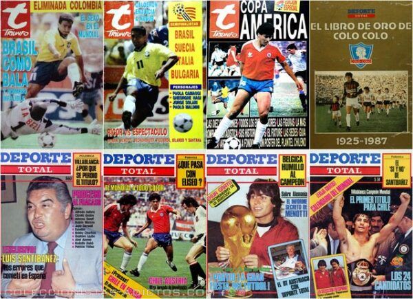 Deporte Total Revistas: Pack 1, 8 Revistas (1982 a 1994) (Digital)