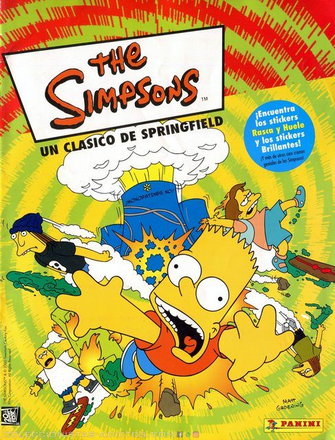 The Simpsons Un Clásico de Springfield (Panini, 2006): Álbum Digital (Categoría Premium)