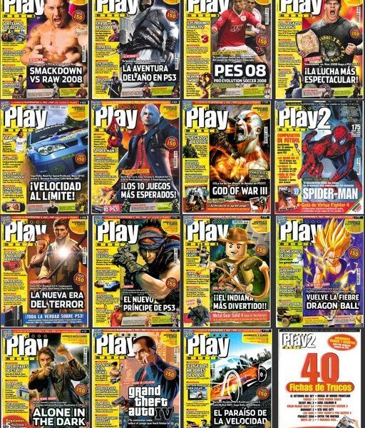 Play2mania (2000-2005): 121 Revistas