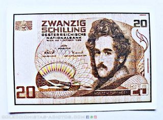 Billetes Evercrips (Evercrisp, 1999): Billete Nº 05, Austria