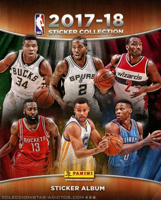 NBA Sticker Collection 2017-18 (Panini, 2017): Álbum Digital (Categoría Premium)