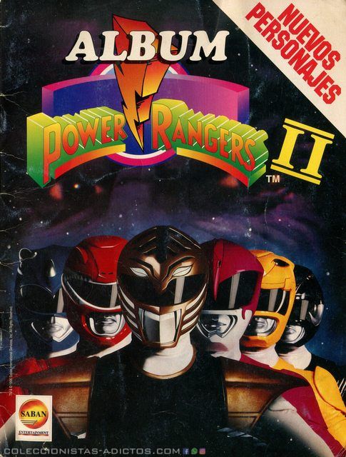Power Rangers II (Saban, 1996): Álbum Digital (Categoría Premium)