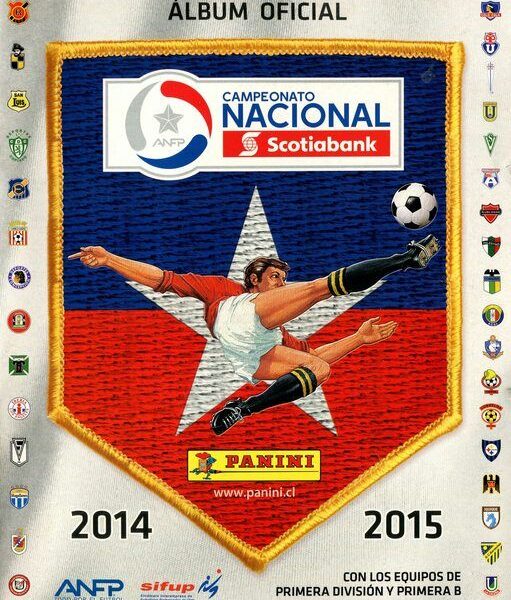 Fútbol 2014-2015 Chile (Panini