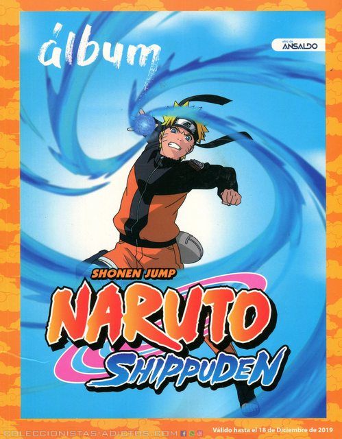 Naruto Shippuden Shonen Jump (Ansaldo, 2019): Álbum Digital (Categoría Premium)