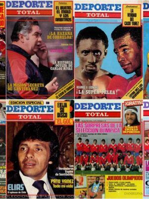 Deporte Total Revistas: Pack 2, 8 Revistas (1981 a 1985) (Digital)