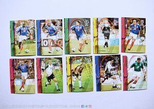 FIFA World Cup Korea/Japon (Panini, 2002): 10 Cartas