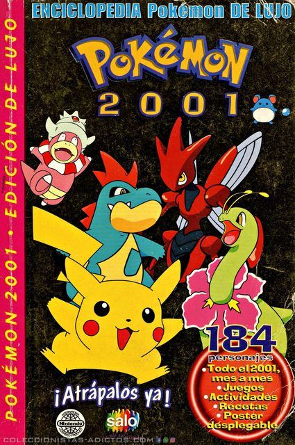 Pokémon Enciclopedia 2001 (Salo, 2001): Álbum Digital (Categoría Premium)